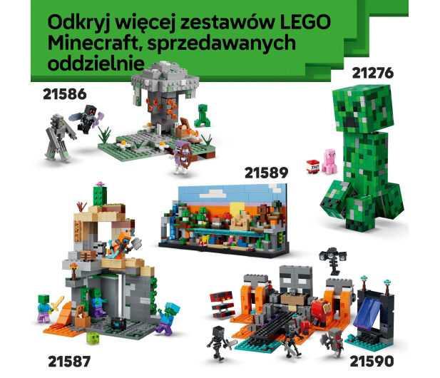 LEGO MINECRAFT 21588 Lis - 1473421 - zdjęcie 5